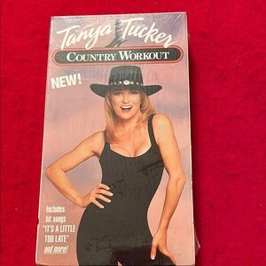 Tanya Tucker Country Workout 1993 VHS Aerobic Body Toning  Exercise